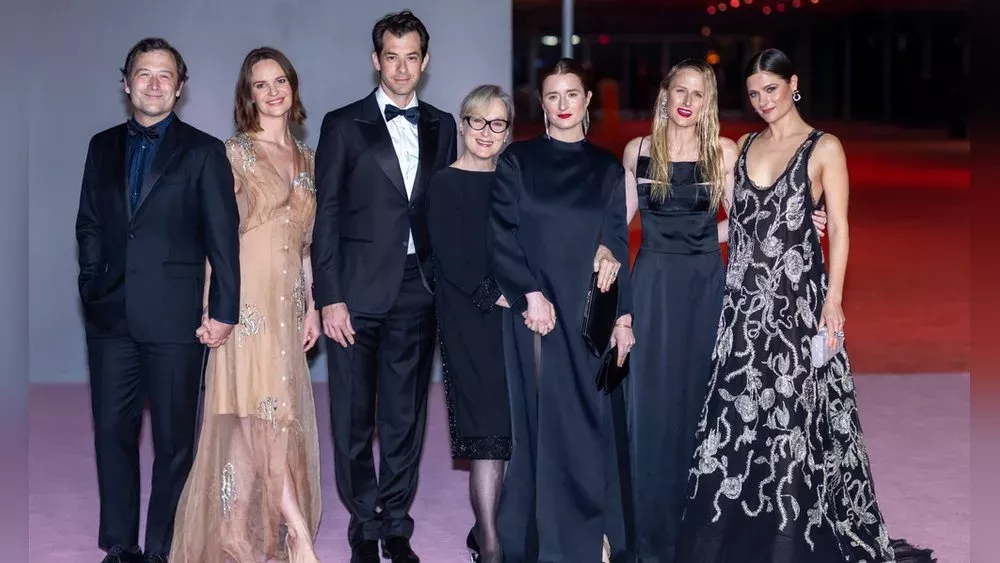 Seltener Anblick: Meryl Streep zeigt sich mit ihren vier Kindern