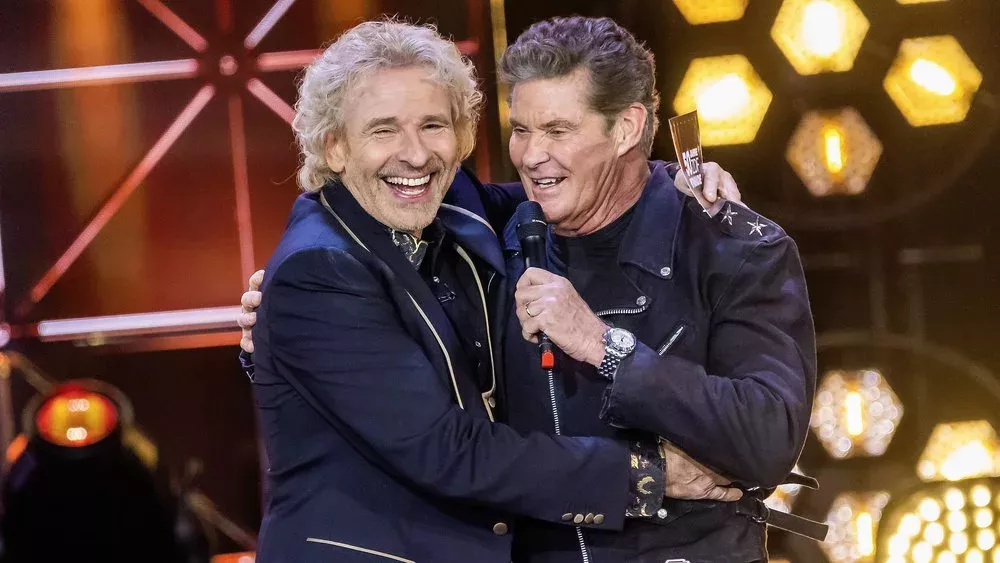 Gottschalk: Mit diesen Worten verabschiedet David Hasselhoff Mister "Wetten, dass..?"