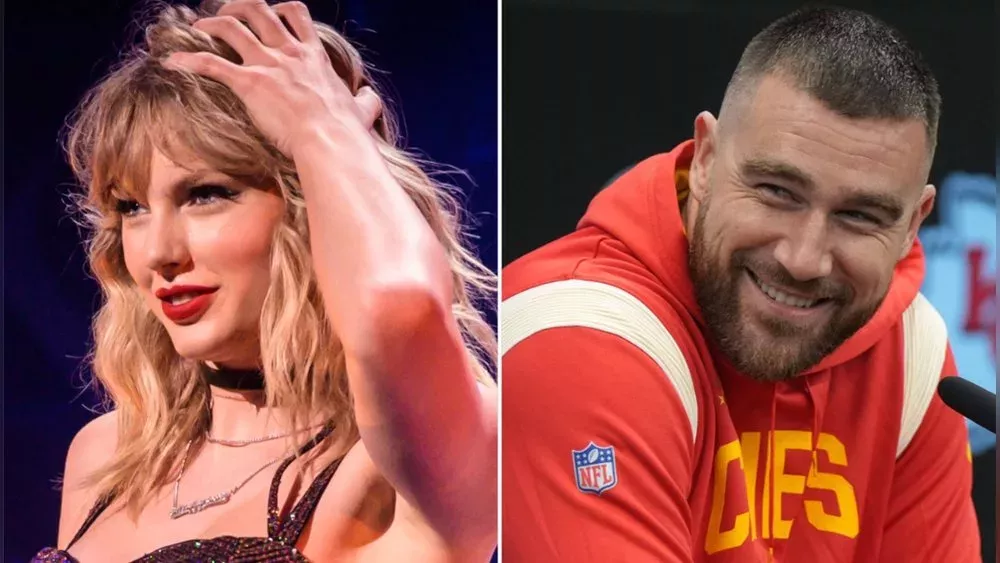 Hier küssen sich Taylor Swift und Travis Kelce erstmals öffentlich