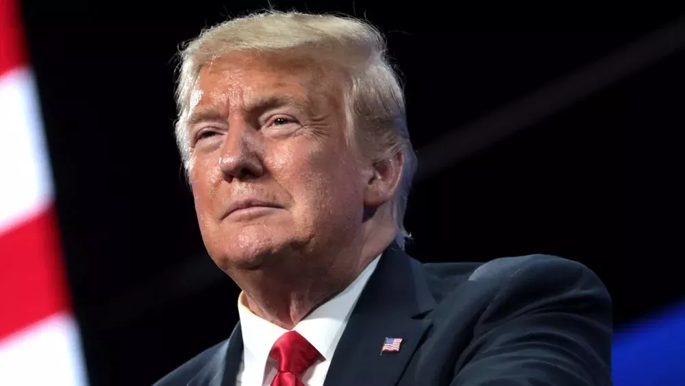Donald Trump nutzt sein Polizeifoto für den Wahlkampf