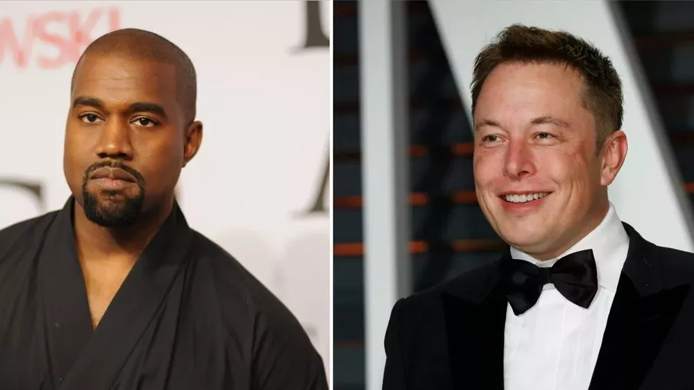 Elon Musk stellt das X-Konto - Ex-Twitter - von Kanye West wieder her