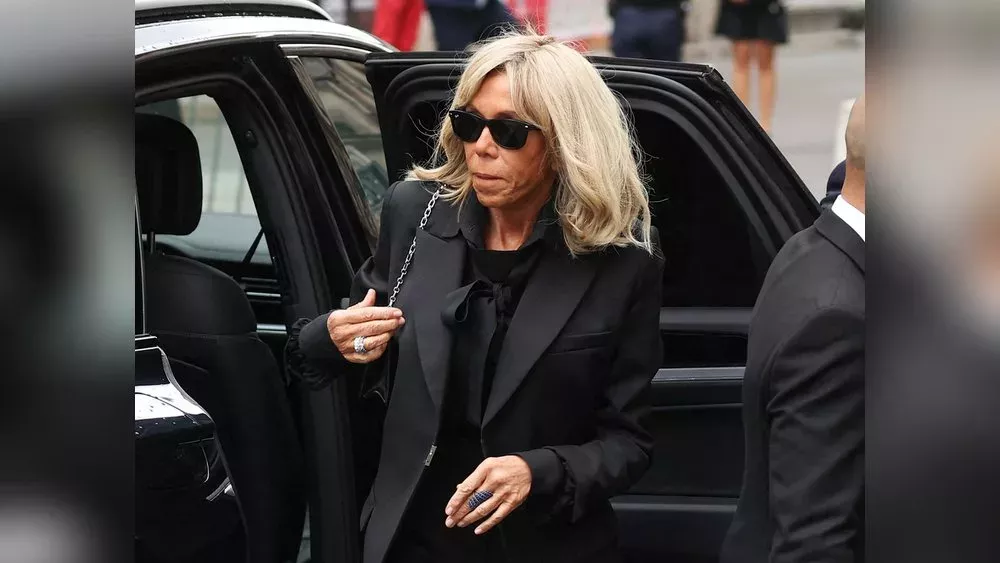 Trauerfeier für Jane Birkin: Brigitte Macron erweist ihr letzte Ehre