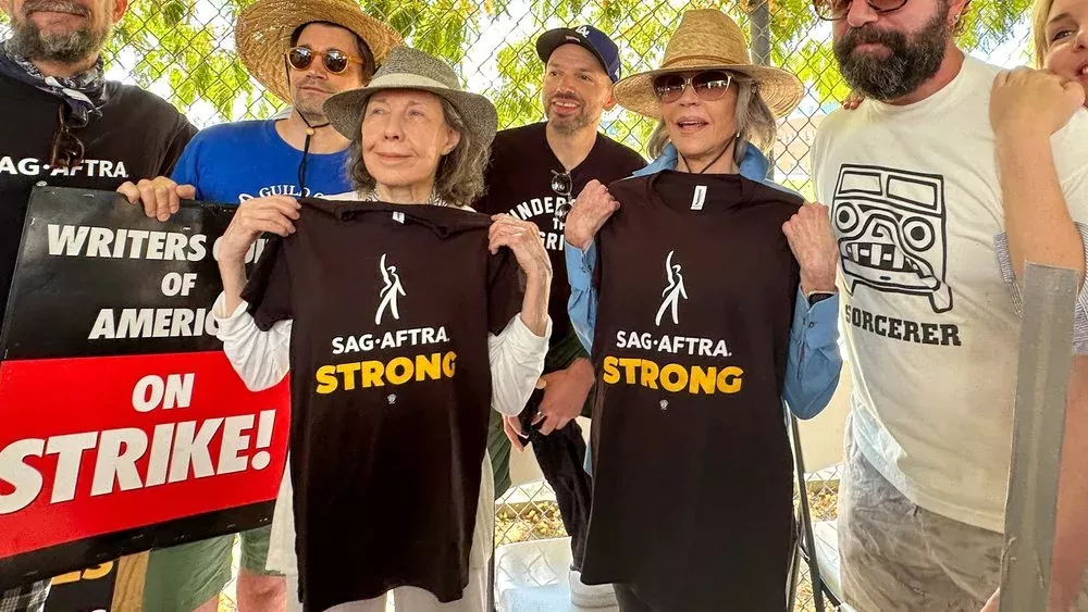 Jane Fonda und Lily Tomlin schließen sich Schauspiel-Streik an