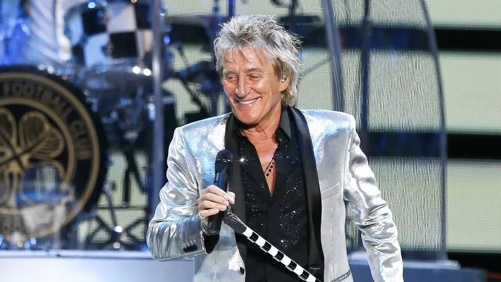 Pause von der Tournee: Rod Stewart zeigt sich mit seiner Großfamilie