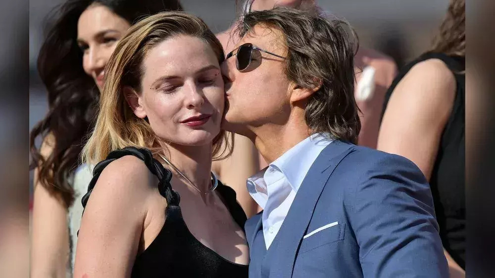 "Mission Impossible 7"-Weltpremiere: Tom Cruise verteilt Küsschen