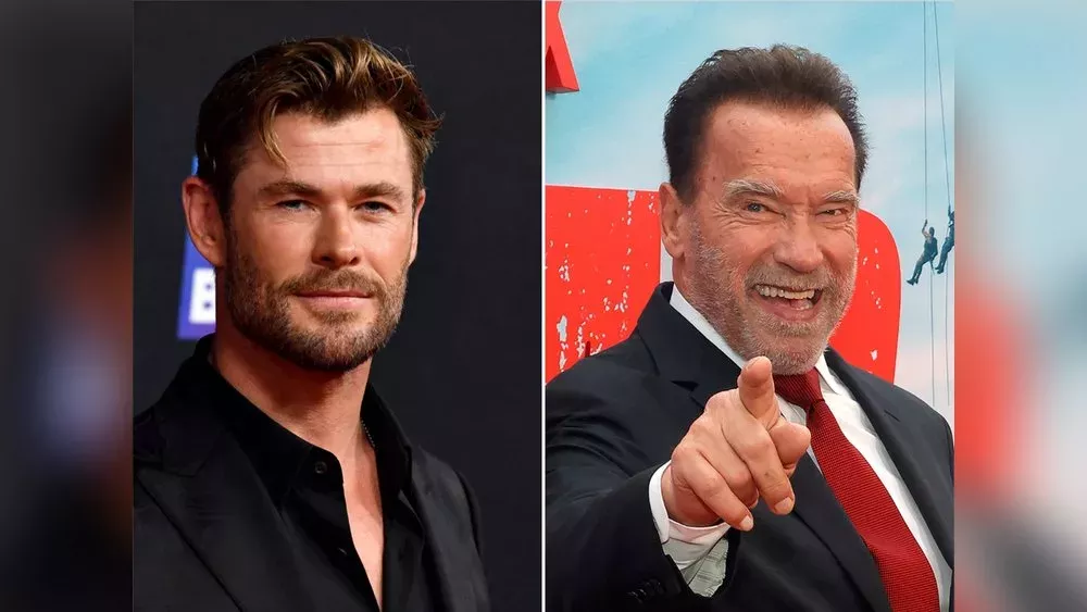 "Traum wahr geworden": Chris Hemsworth trifft Arnie zufällig im Gym