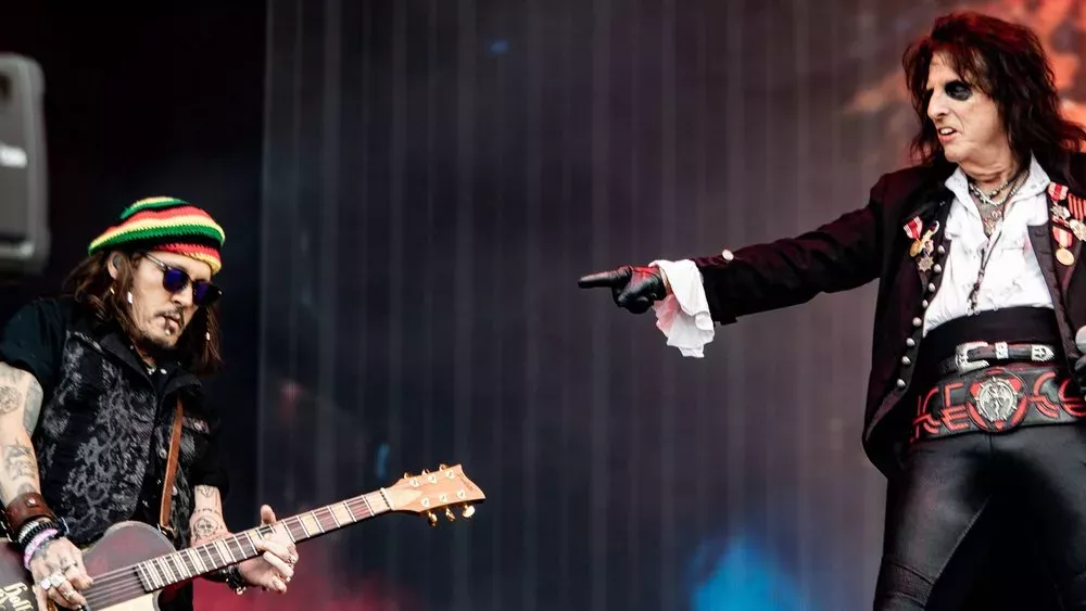 Festival-Auftritt: Johnny Depp und Alice Cooper begeistern ihre Fans