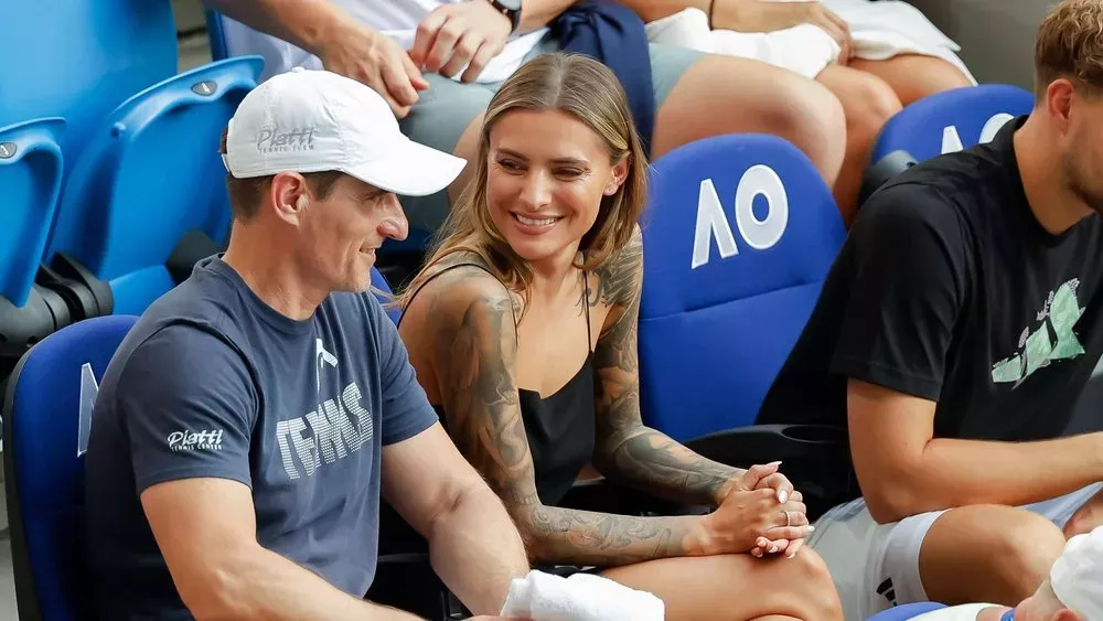 Sophia Thomalla unterstützt Alexander Zverev in Australien