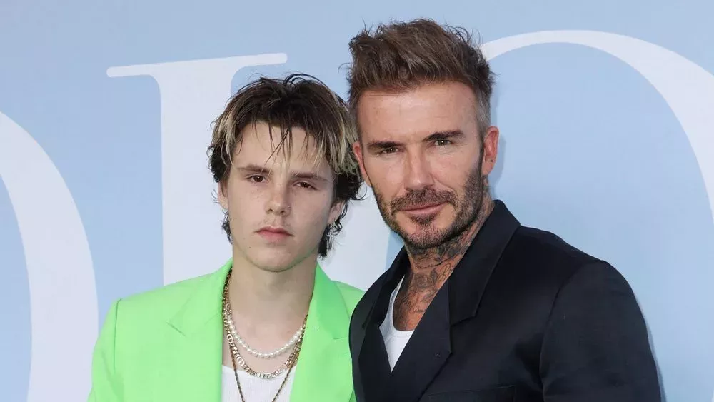 David Beckhams Sohn hatte keine Ahnung, "wie gut Papa Fußball spielt"