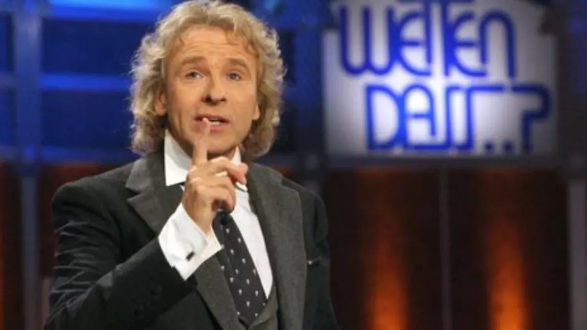 Als 'Wetten dass ...' Moderator wurde Gottschalk berühmt.