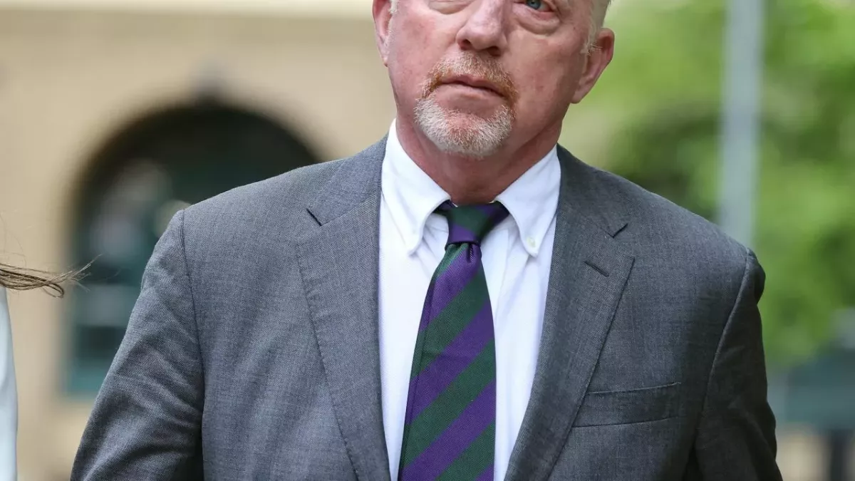 Boris Becker sitzt hinter Gittern
