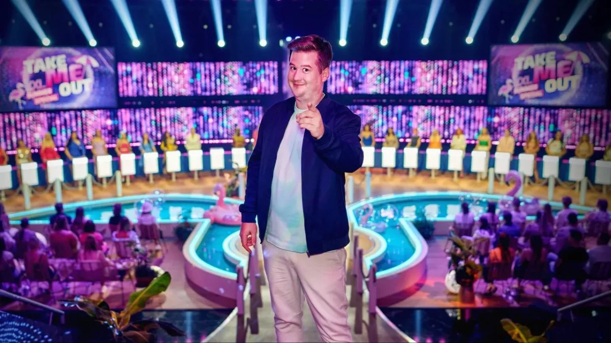 Chris Tall beim Take Me Out Sommerspecial