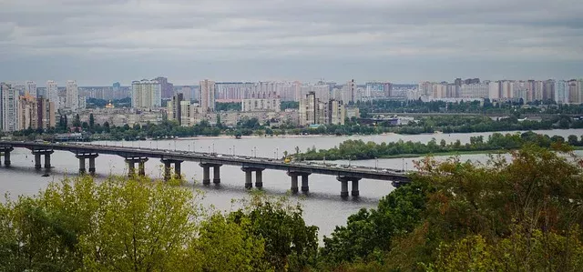 Kiew - Haptstadt der Ukraine - wo aktuell ein schlimmer Krieg herrscht