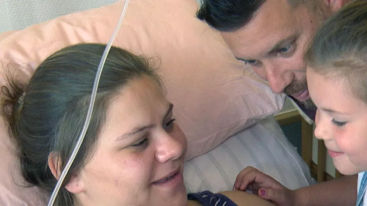 Sylvana und Flo haben eine glückliche Familie.