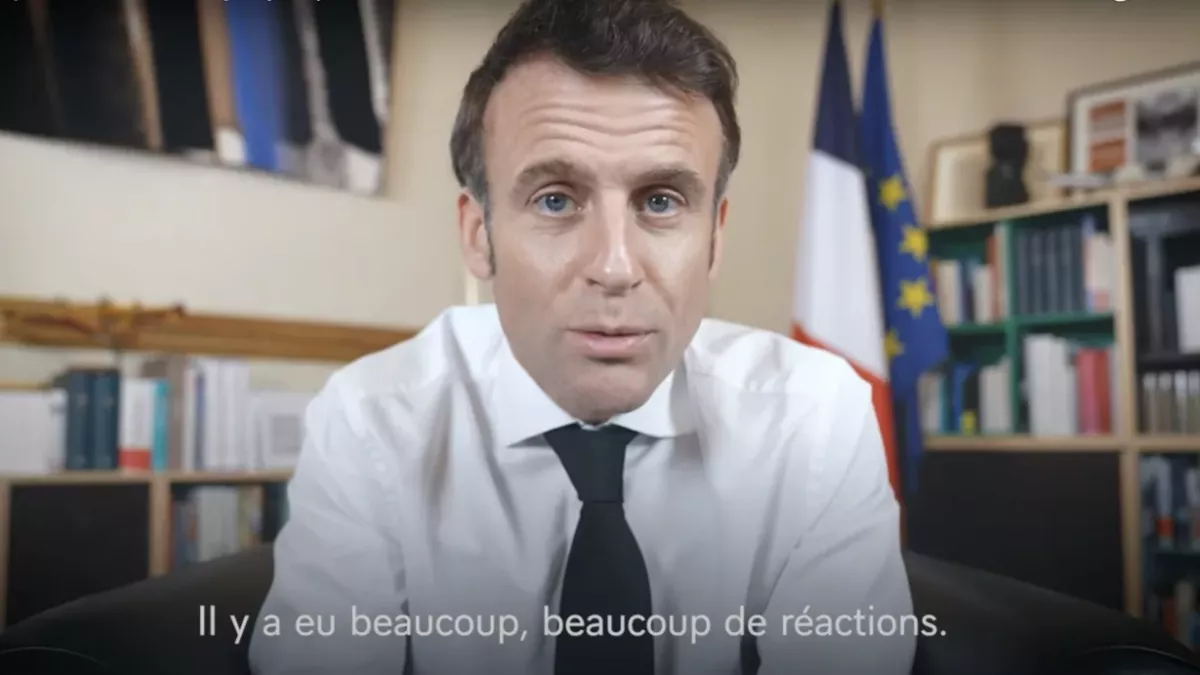"Arroganz und Verachtung": Emmanuel Macron zurück auf YouTube