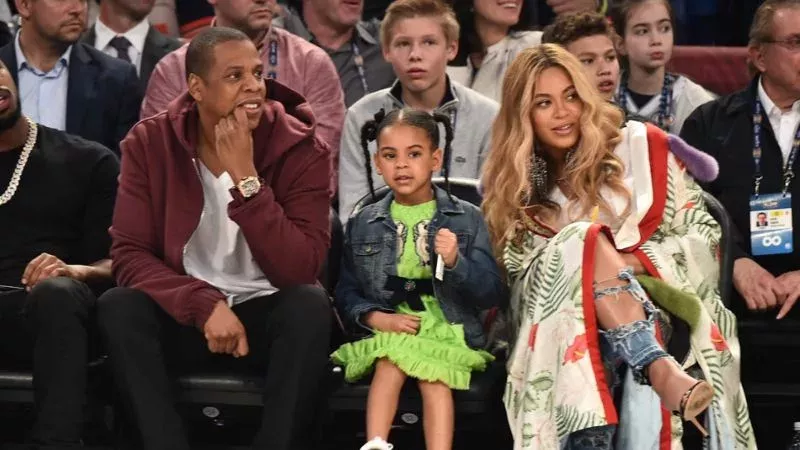 Beyoncé mit Mann Jay-Z und Tochter Blue Ivy