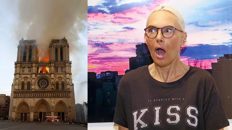 Brand von Notre Dame/ Natascha Ochsenknecht