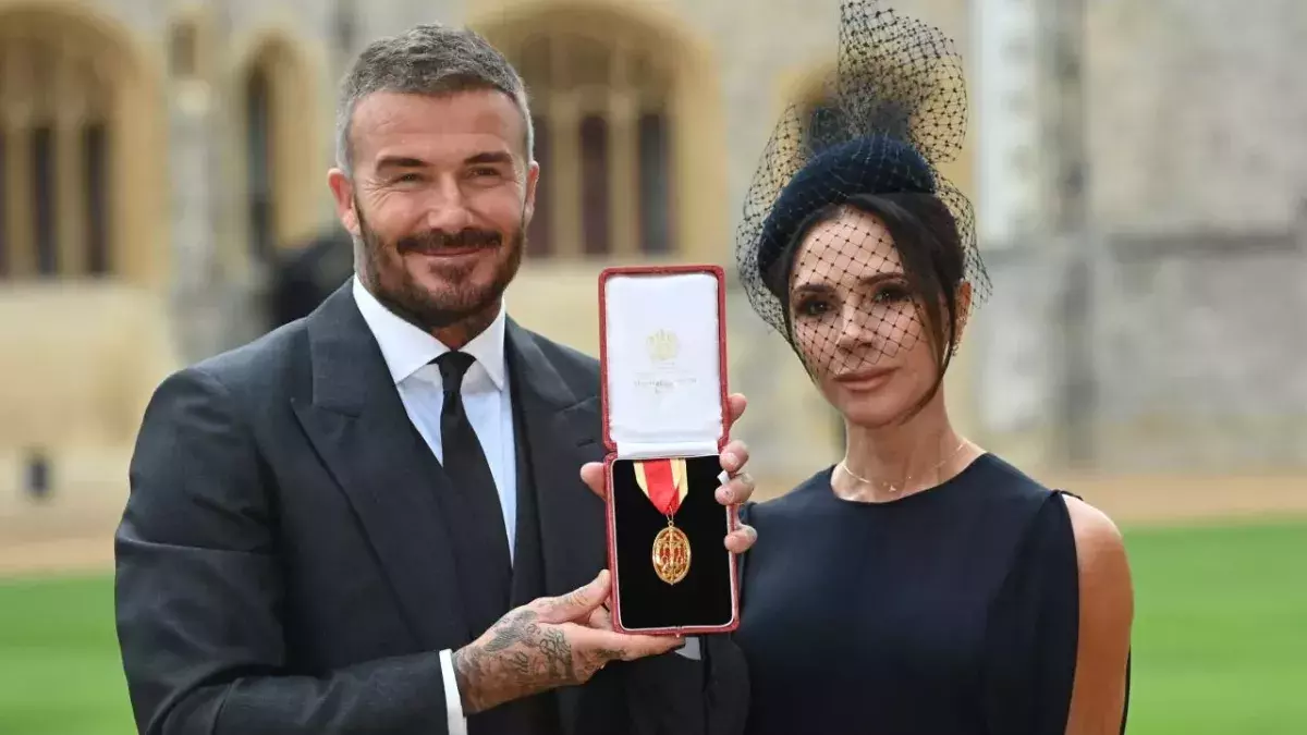 David Beckham wird zum Ritter – Ein emotionaler Tag für die Familie