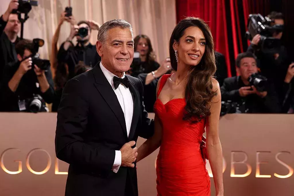 George & Amal Clooney