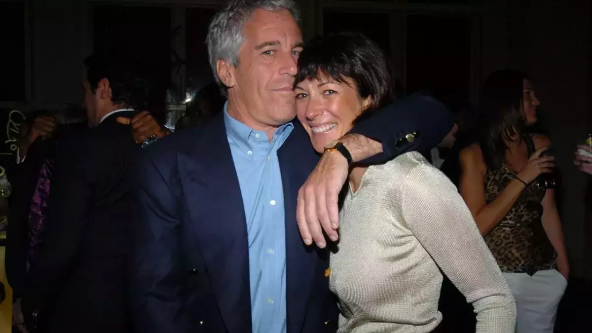 Ghislaine Maxwell und Jeffrey Epstein