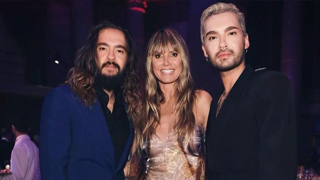 Heidi Klum mit den Kaulitz-Zwillingen 
