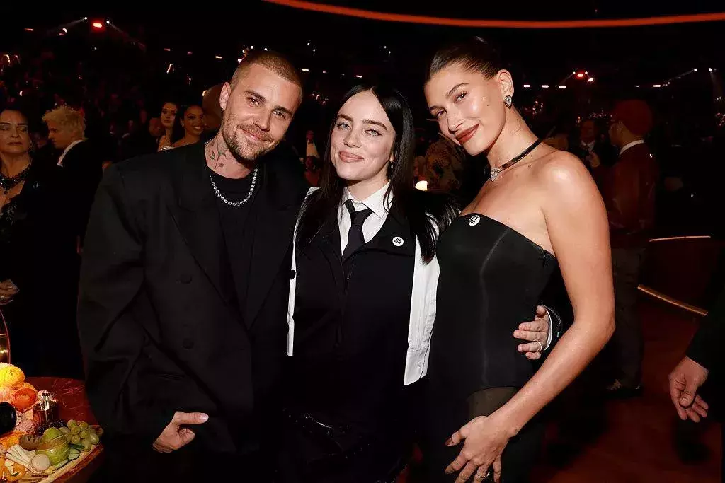 Justin Bieber, Billie Eilish & Hailey Bieber