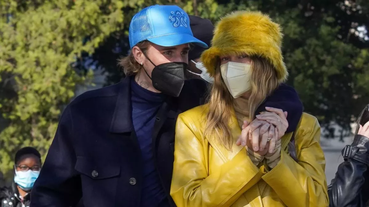 Justin und Hailey Bieber in Paris