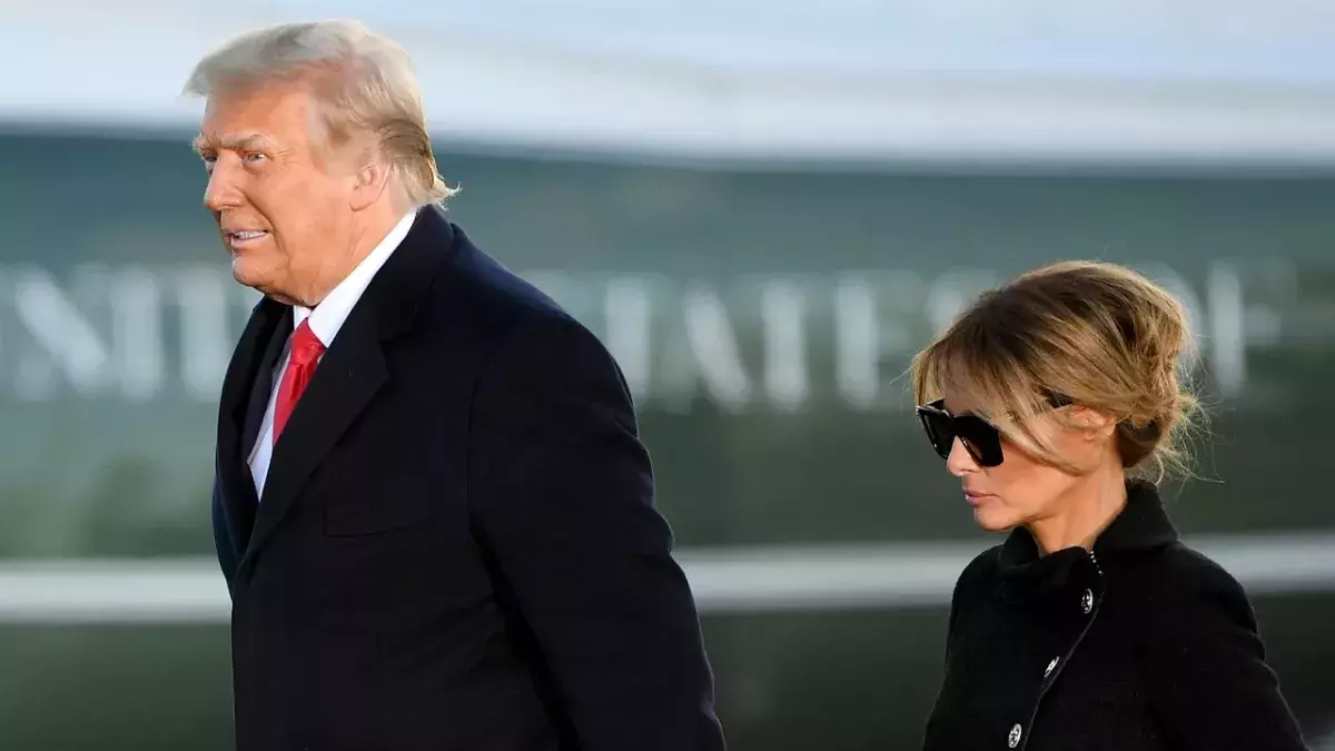 Melania und Donald Trump: So lebt es sich getrennt
