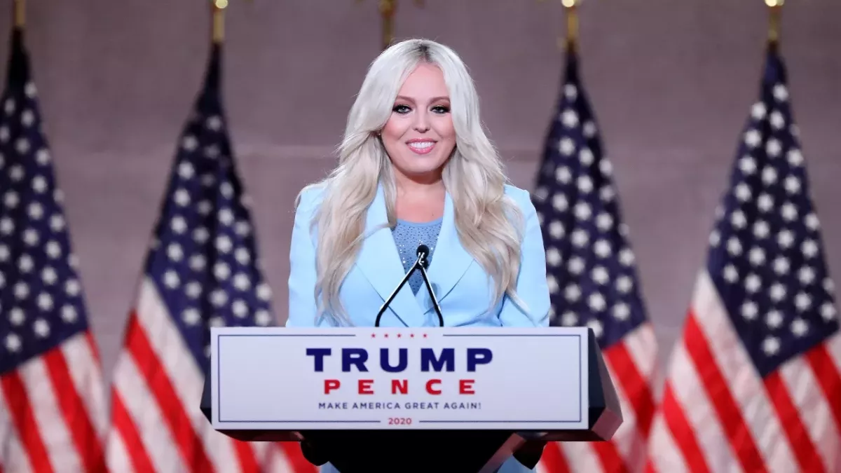 Tiffany Trump in Panik