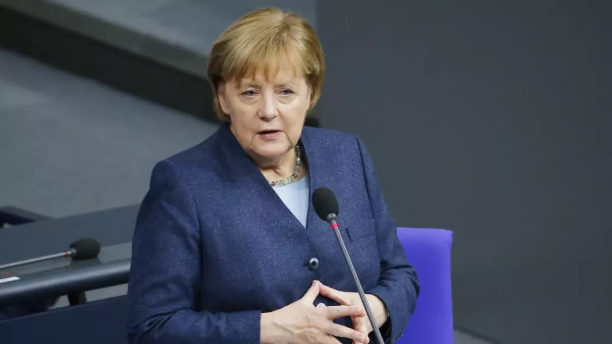 Trotz geschlossener Friseursalons sitzt Angela Merkels Frisur perfekt