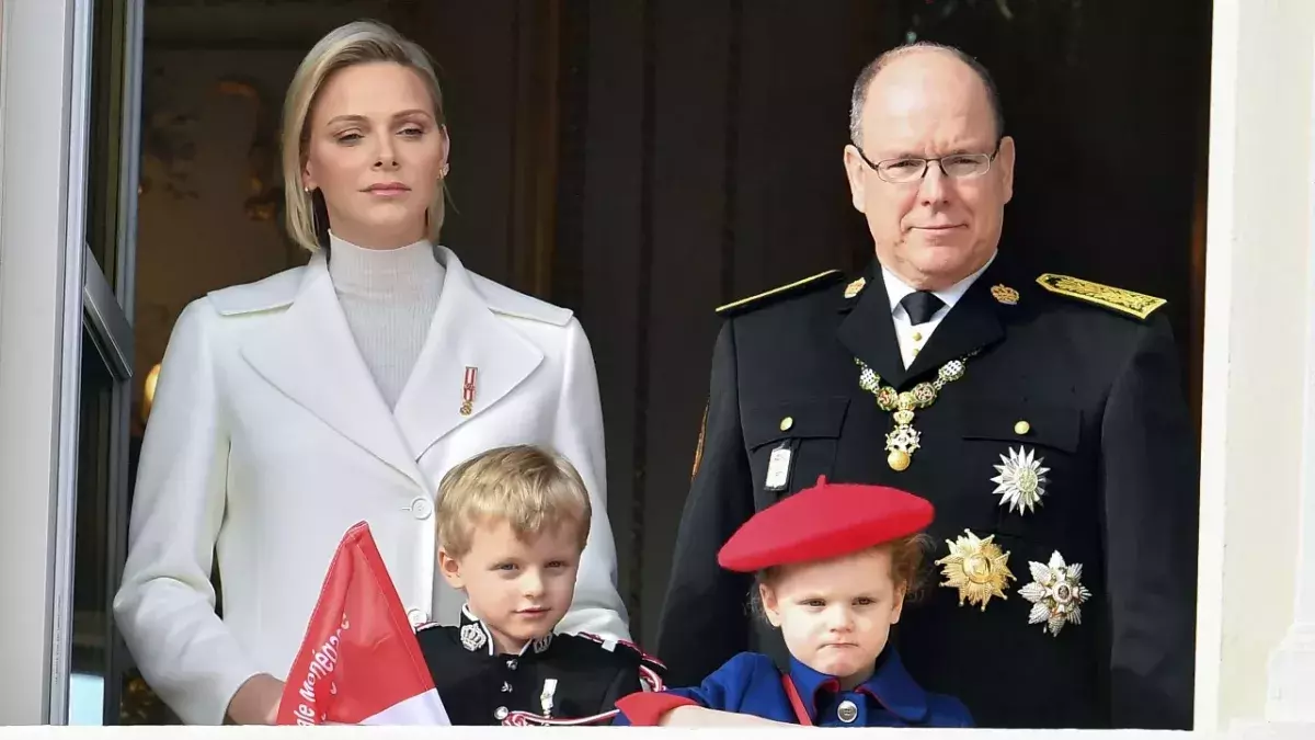 Charlène und ihre Familie