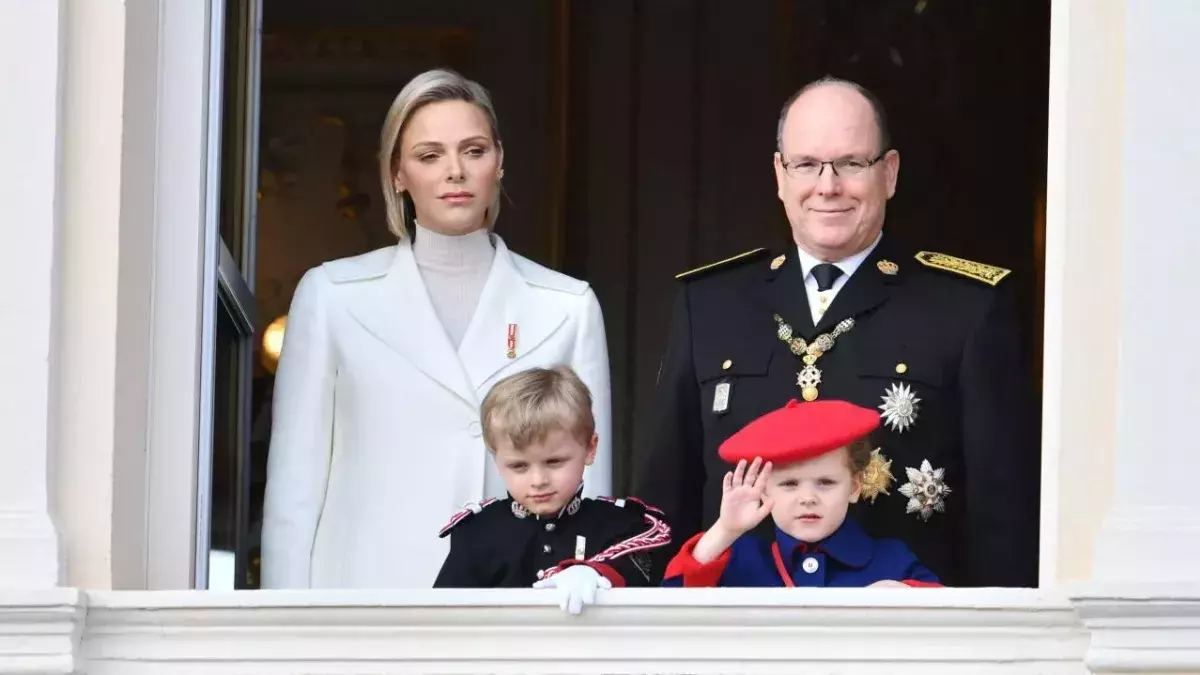 Charlène von Monaco ist wieder mit ihrer Familie vereint