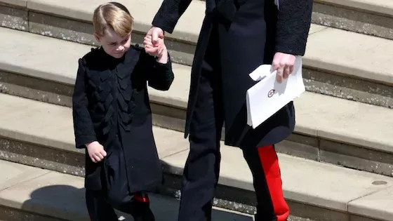 Royale Hochzeit: Was war da bloß mit Prinz Georges Hose los?