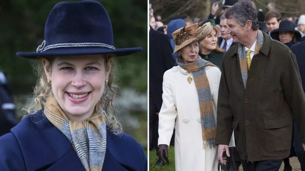 Royals tragen das Geschenk von König Charles III.