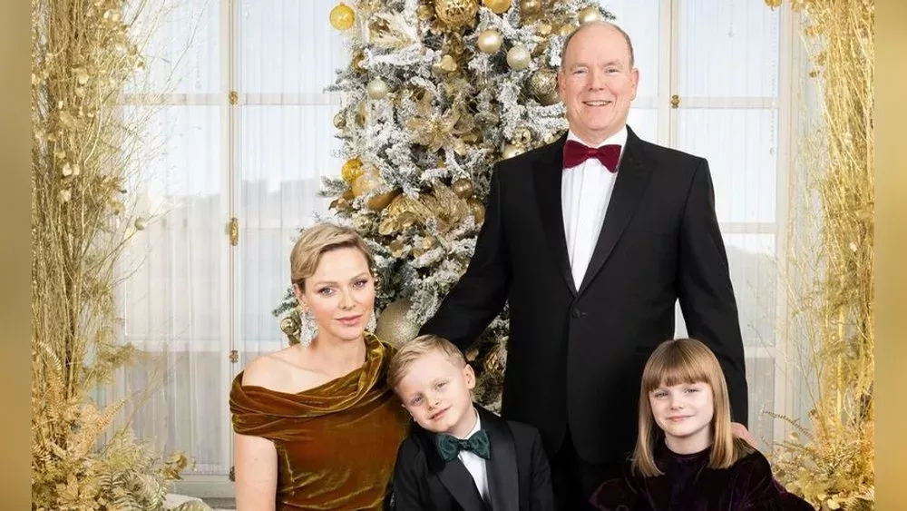 Albert II. und Charlène: Glamouröse Weihnachtskarte aus Monaco