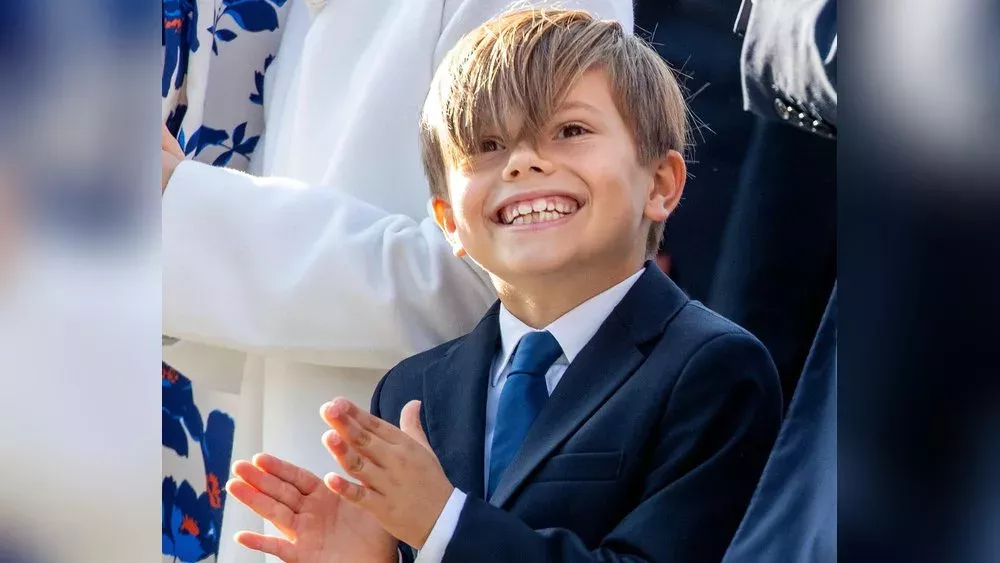 Thronjubiläum in Schweden: Prinz Oscar ist der Star der Show