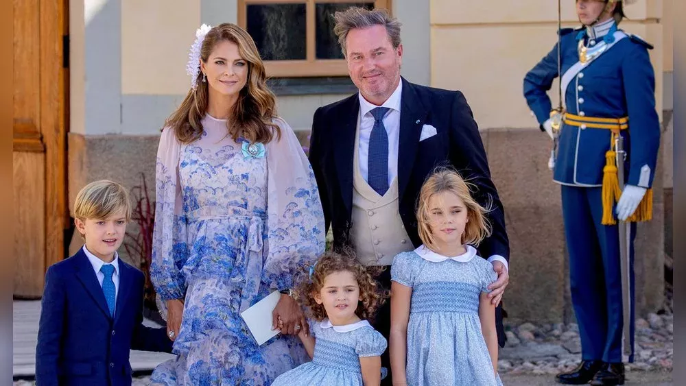 Prinzessin Madeleine mit ihrer Familie: Rückkehr nach Schweden für besondere Feier