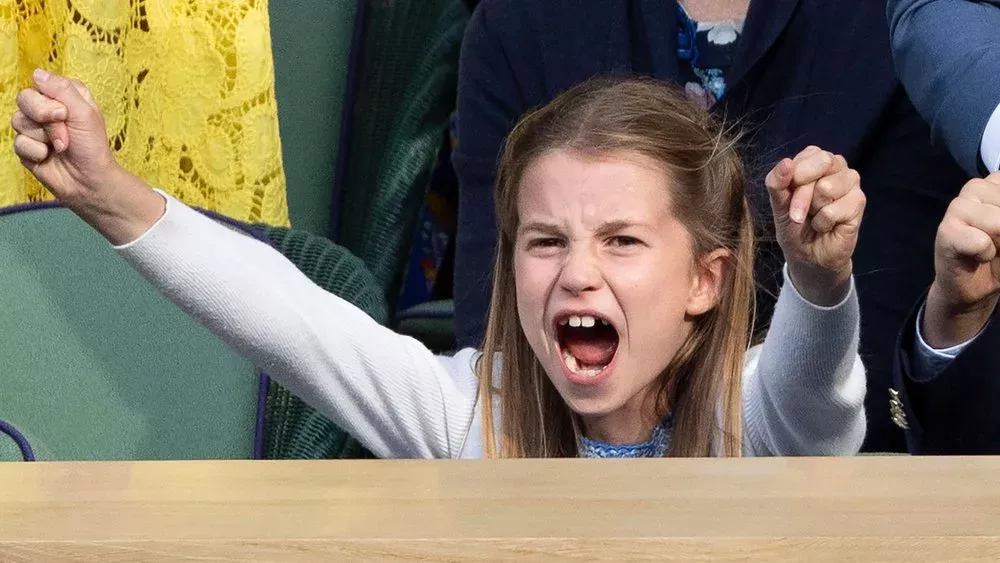 Prinzessin Charlotte fiebert bei ihrem ersten Wimbledon-Besuch mit