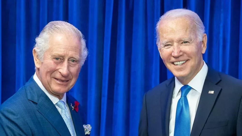Joe Biden besucht König Charles auf Schloss Windsor