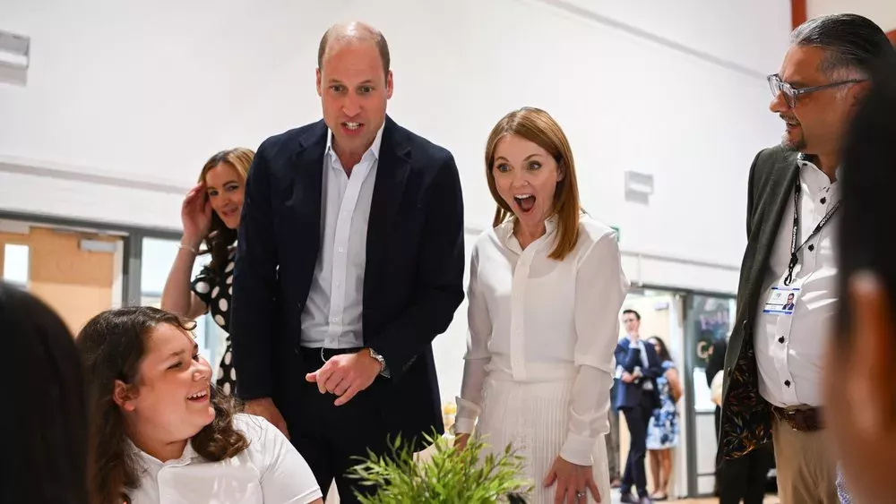 Prinz William macht gemeinsame Sache mit Spice Girl Geri Horner