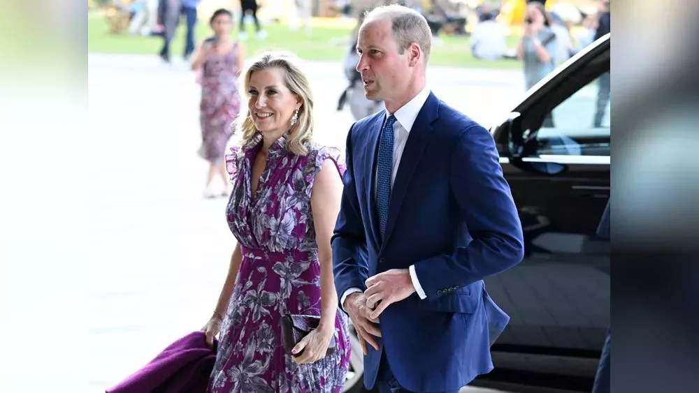 Prinz William ist mit seiner Tante Sophie unterwegs