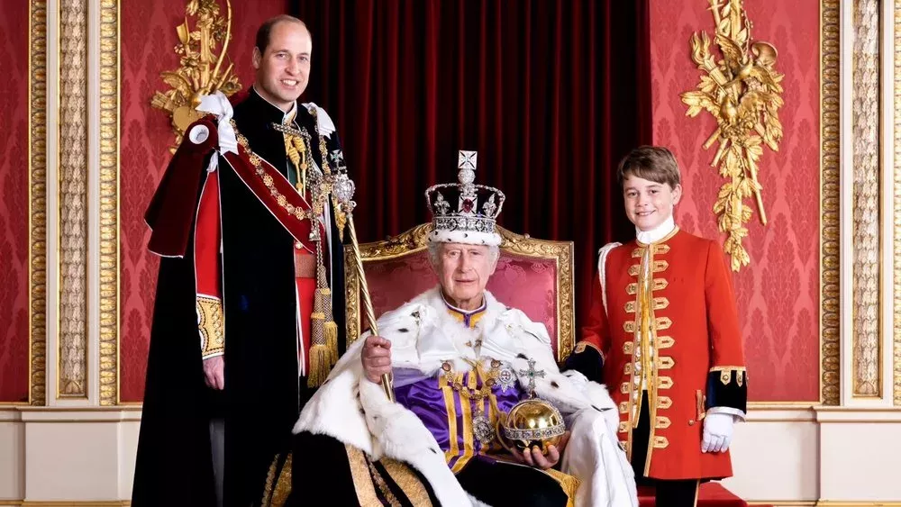 König Charles III. veröffentlicht historisches Bild mit Thronfolgern