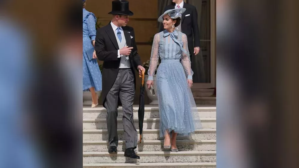 Keine Verschnaufpause: William und Kate strahlen auf der Gartenparty