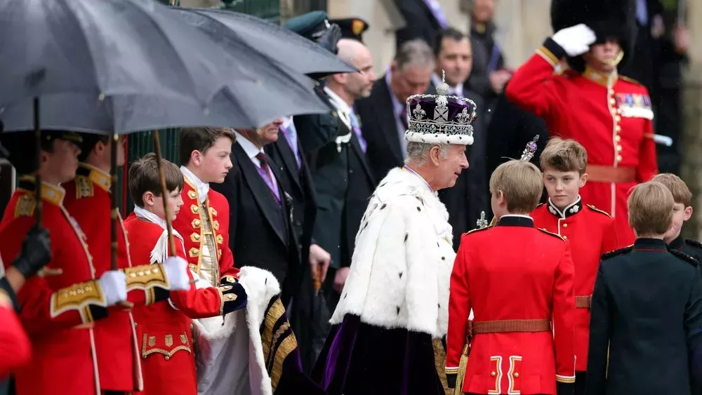 Krönung von Charles III.: Das schlechte Wetter hat er geerbt