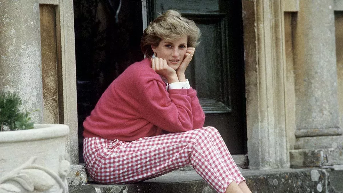 Diana hat immer sehr dezentes Make-Up getragen