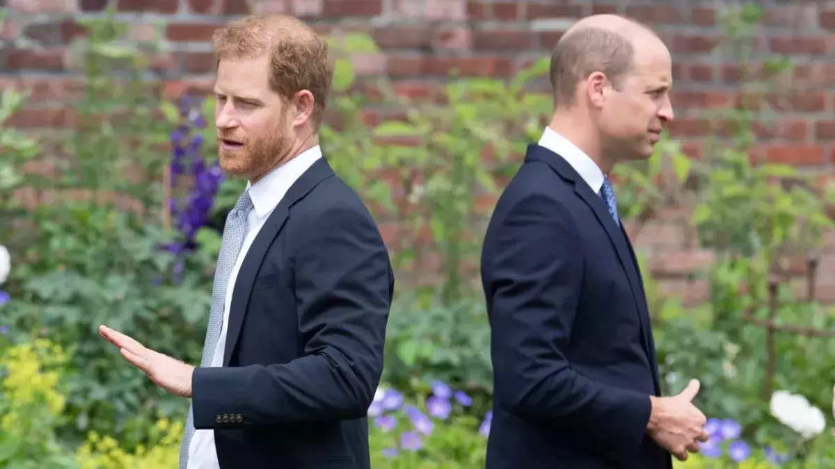 Enthüllung von Lady Dianas Statue: So verhalten sich William und Harry