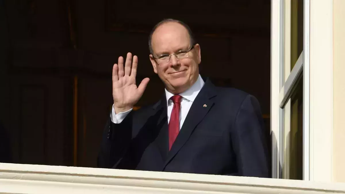 Fürst Albert feiert Geburtstag mit seinem unehelichen Sohn