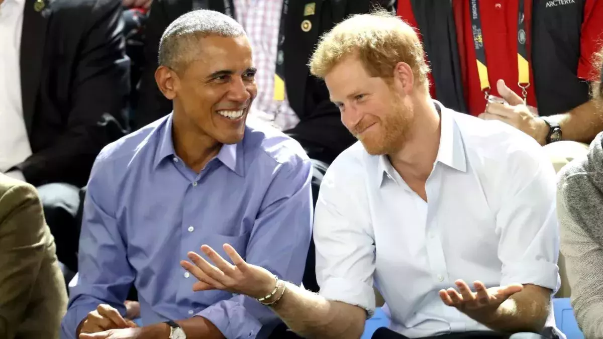 Harry soll die verlorene Freundschaft mit den Obamas retten. 