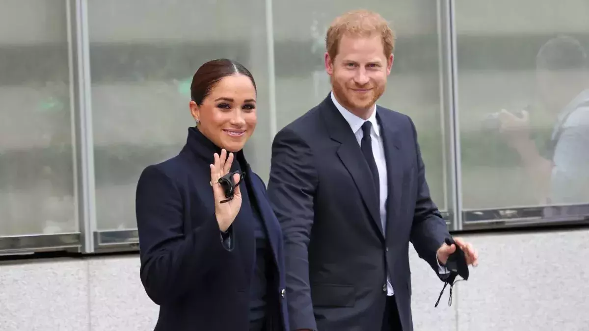 Harry und Meghan bei ihrem ersten gemeinsamen Auftritt nach der Babypause