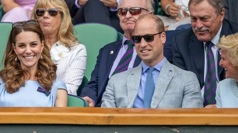 Kate und William nehmen FlyBe